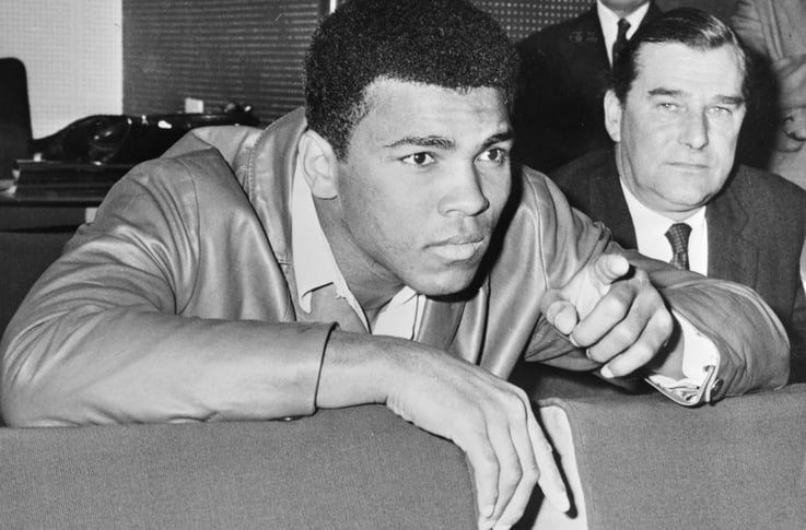 Muhammed Ali in 1966. He died of sepsis on June 3, 2016.